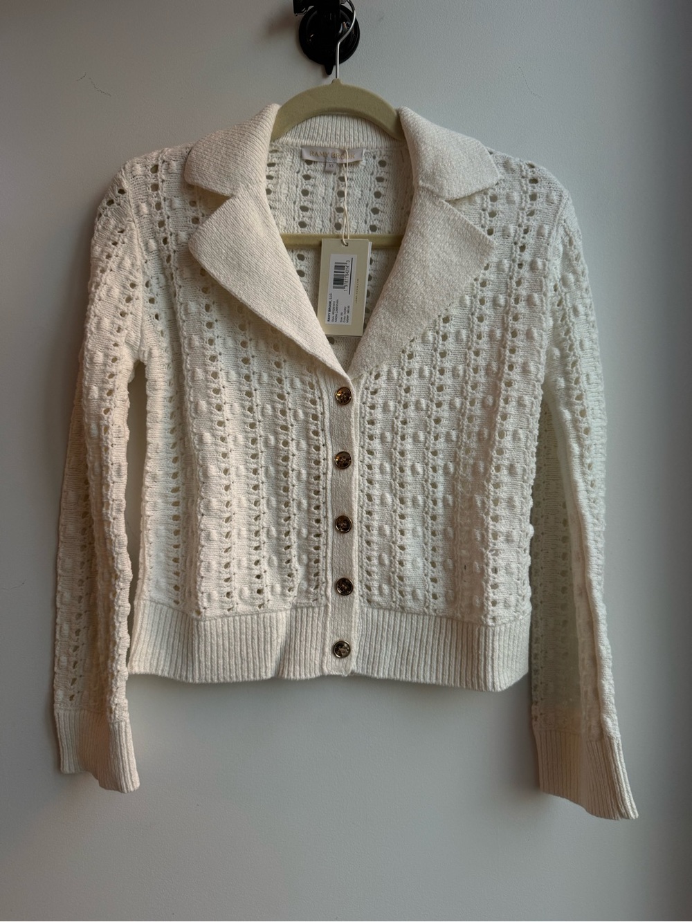 Ramy Brook Nadia Bauble Knit Cardigan Bnwt - Picture 5 of 7